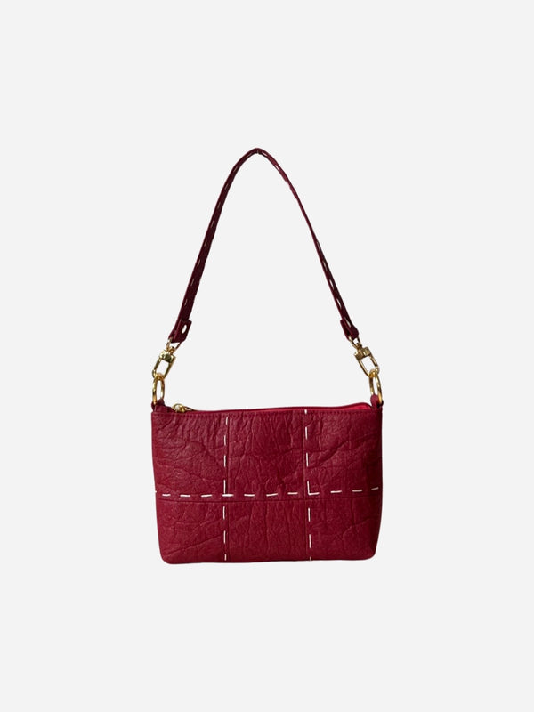 Baguette Runing Stitch, Burgundy