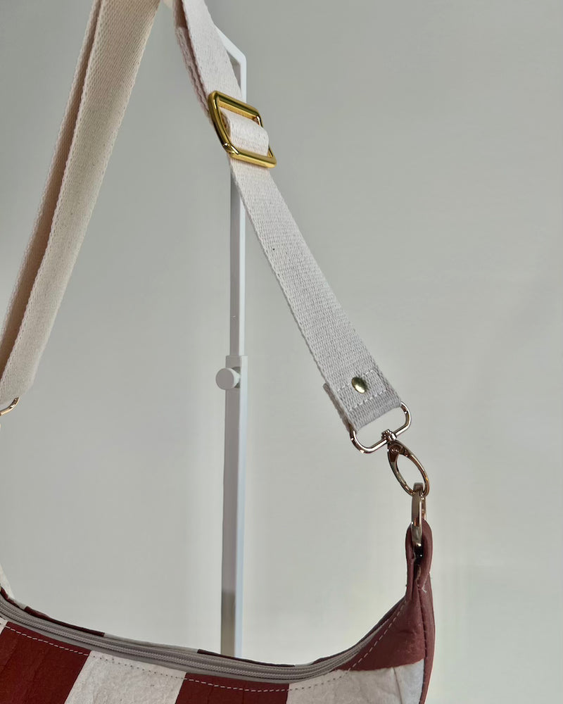 Milo, Checkered Patchwork Canela/Natural